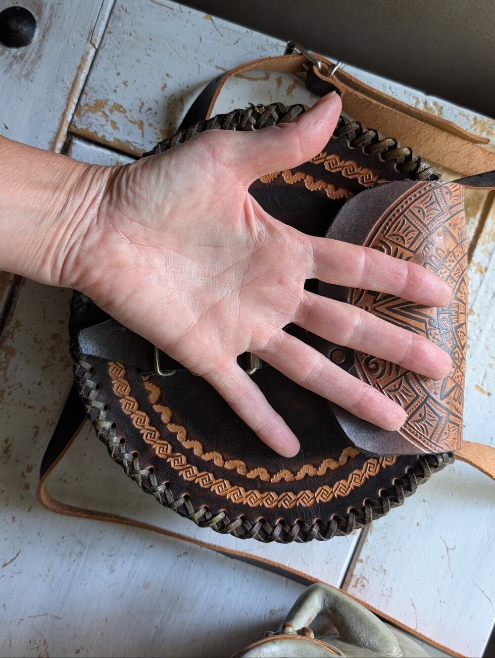 Hand Made Leather Bag